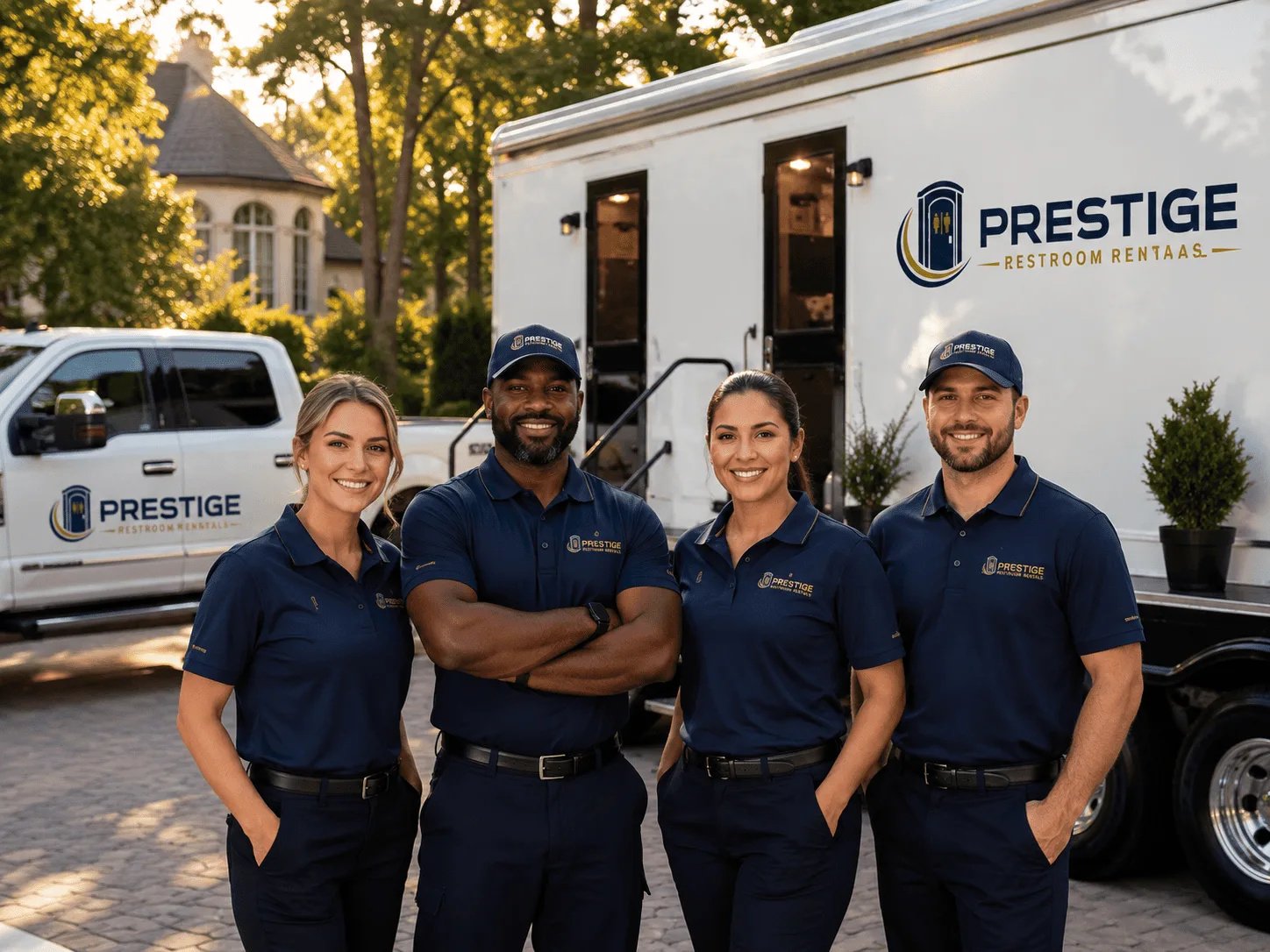 Trusted Luxury Portable Restrooms company in Kimper, KY